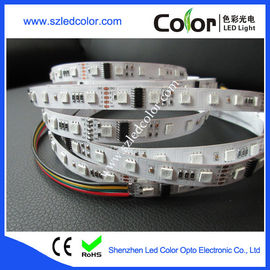 Chine 5050 le dmx numérique de la couleur dc24v 60led/m de rêve de RVB a mené la bande fournisseur