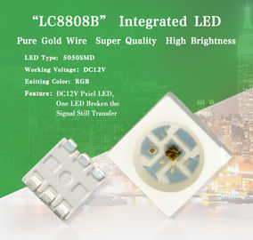 Chine Pixel individuel futé réglable LC8808 LED de la source lumineuse de puce de la couleur 5050 LED DC12V fournisseur