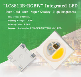 Chine Individuellement 5050 la source lumineuse intégrée accessible de puce de SMD RGBW IC pour DIY a mené des produits fournisseur