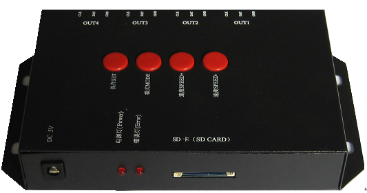 Contrôleur T-4000 pour la lumière de bande du pixel LED