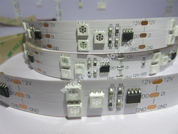 bande de pixel menée par ws2811 de 12v 60led