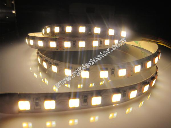 le câble dimmable de couleur blanche de 5050wwa 1800-7000K a mené la bande