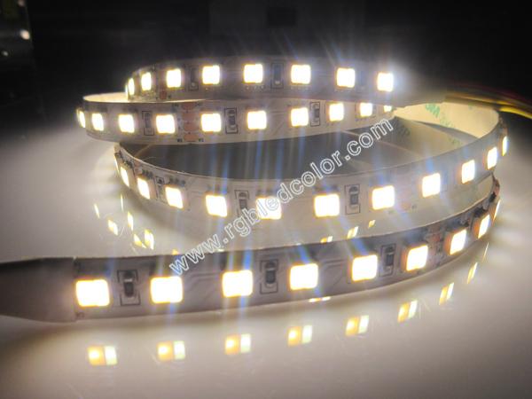 le câble dimmable de couleur blanche de 5050wwa 1800-7000K a mené la bande
