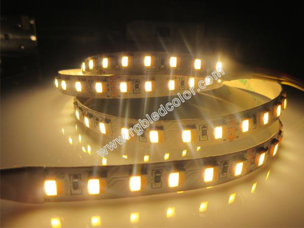 le câble dimmable de couleur blanche de 5050wwa 1800-7000K a mené la bande
