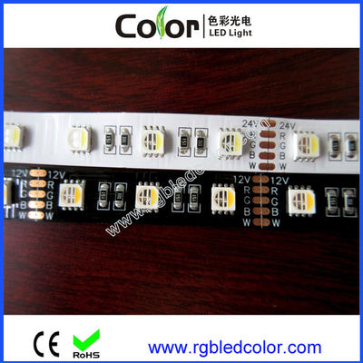 acheter DC12V 24V 30 60 72 84 96 120led/m rgbw 4 de 5050 smd dans 1 bande menée online manufacture