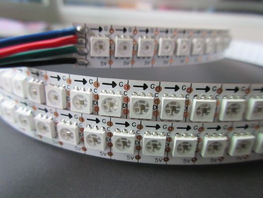 acheter bande menée accessible numérique polychrome flexible de carte PCB d'apa102 apa104 ws2812b RVB online manufacture