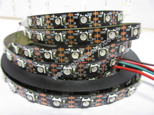acheter ws2812b noircissent la bande menée par RVB numérique noire menée de carte PCB online manufacture