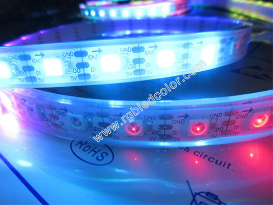 acheter ws2812 ip68 imperméabilisent la lumière extérieure menée de décoration de bande online manufacture